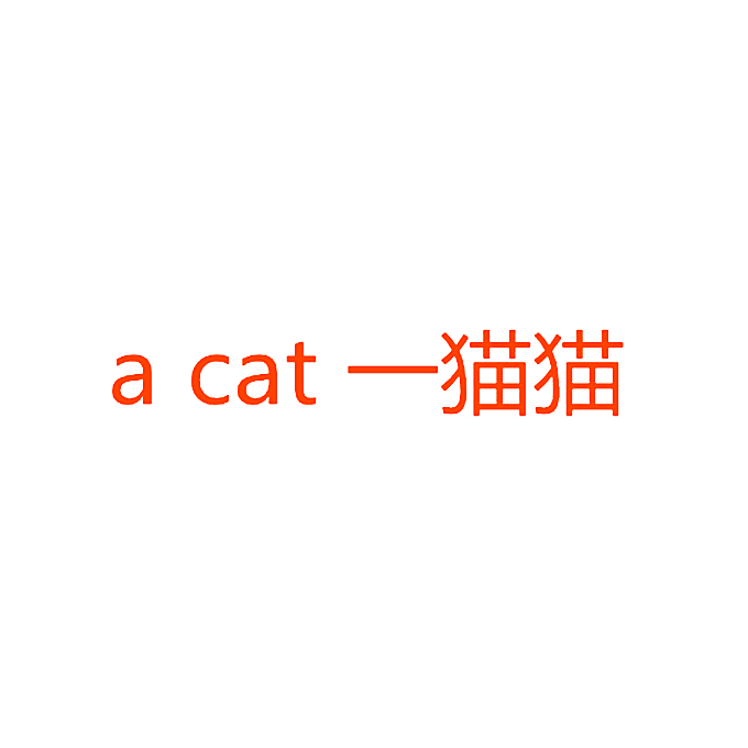 一猫猫 A CAT